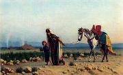 Arab or Arabic people and life. Orientalism oil paintings 116
